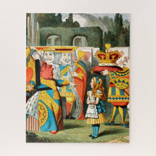 Quebra-cabeça Aventuras de Alice no País das Maravilhas Rainha d