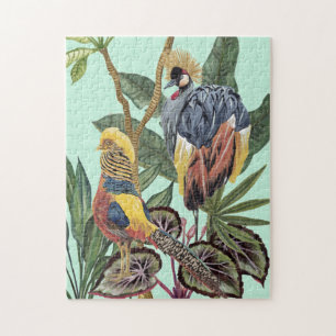 Quebra-cabeça Aves no Paraíso - Aves Grandes
