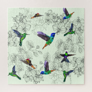 Quebra-cabeça Aves Primavera