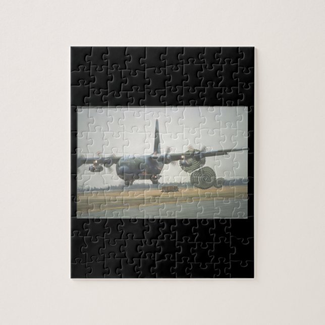 Quebra-cabeça Aviões cargo_Military de C-130 Hercules LAPES (Vertical)
