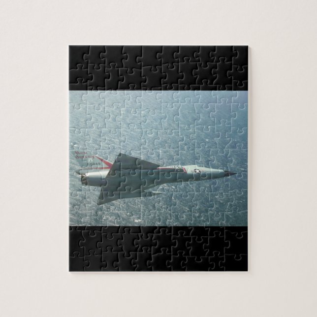 Quebra-cabeça Aviões de Dart_Military do delta de Convair F-106A (Vertical)