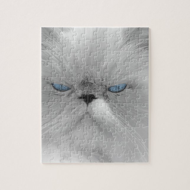 Quebra-cabeça Avô mau do gato mal-humorado (Vertical)
