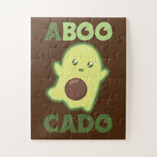 Quebra-cabeça Avocado Spirit For Halloween Engraçado Avocados Ji