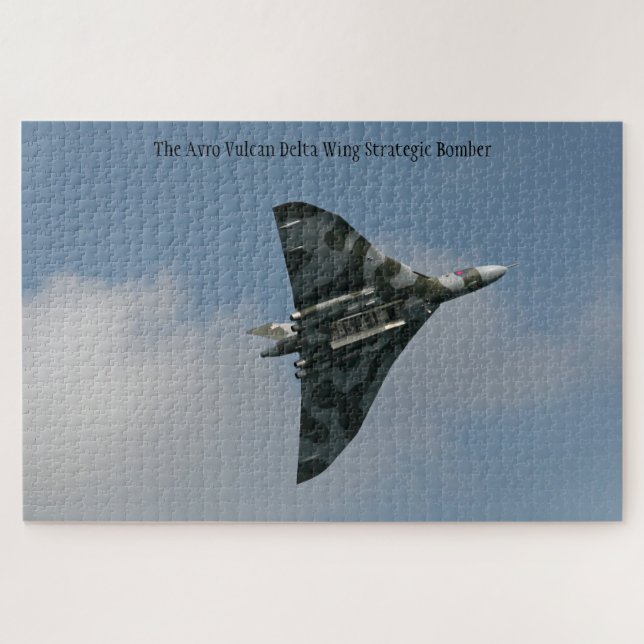 Quebra-cabeça Avro Vulcan Delta Wing Strategic Bomber Suas Palav (Horizontal)