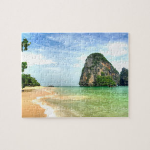 Quebra-cabeça Awsome Railay Beach, Krabi Tailândia