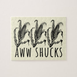 Quebra-cabeça Aww Shucks Corn Husk Funny Farm