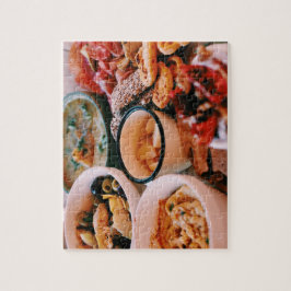 Quebra-cabeça Azeitona Comida festiva de alcatifas