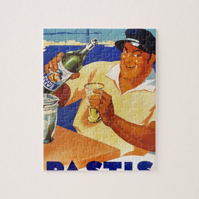 Quebra-cabeça Azeitona de Pastis - Comme uma Marselha (Vertical)