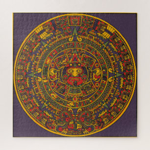 Quebra-cabeça Aztec Sun