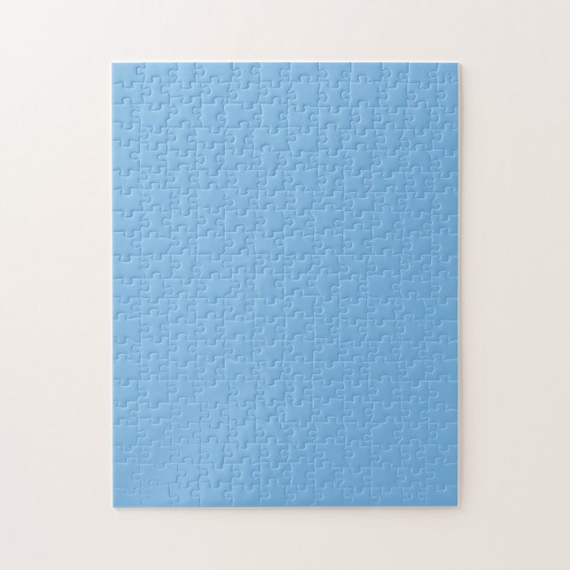 Quebra-cabeça Azul-céu (cor sólida) Aero (Vertical)