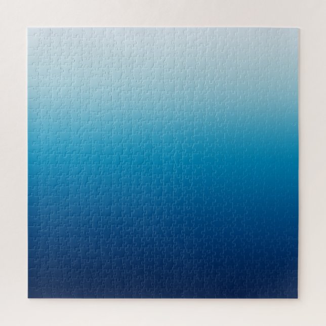 Quebra-cabeça Azul Céu e Oceano Ombre (Vertical)