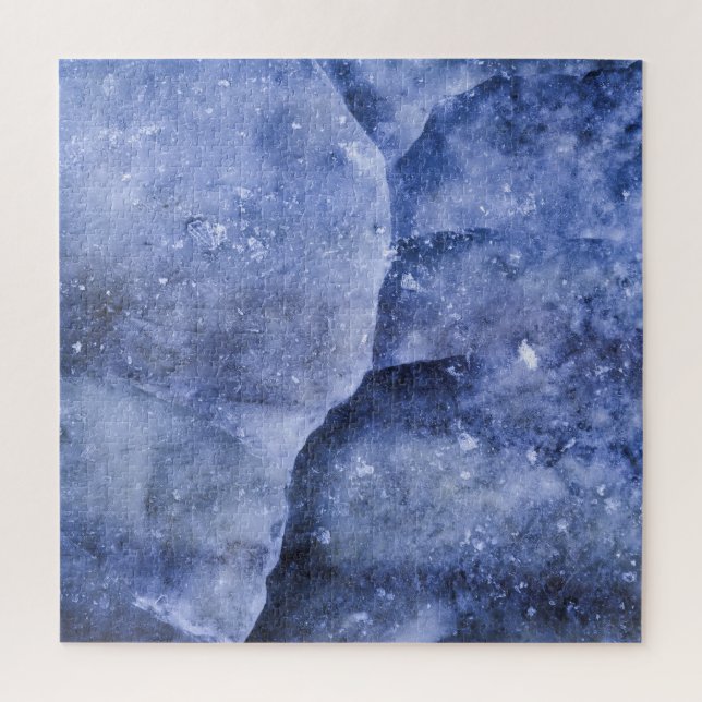 Quebra-cabeça Azul Claro Impossível (Vertical)