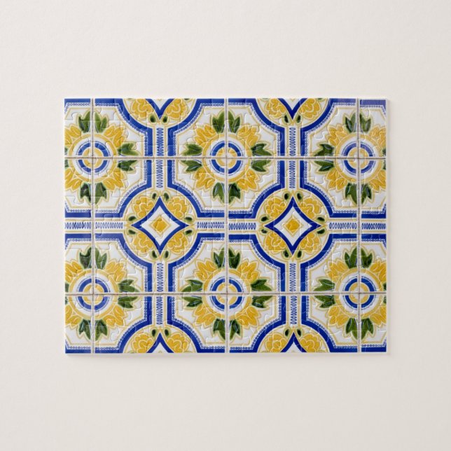 Quebra-cabeça azulejo brilhante, Portugal (Horizontal)