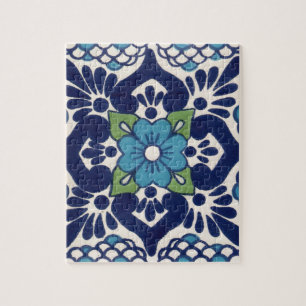 Quebra-cabeça Azulejo de Talavera do mexicano