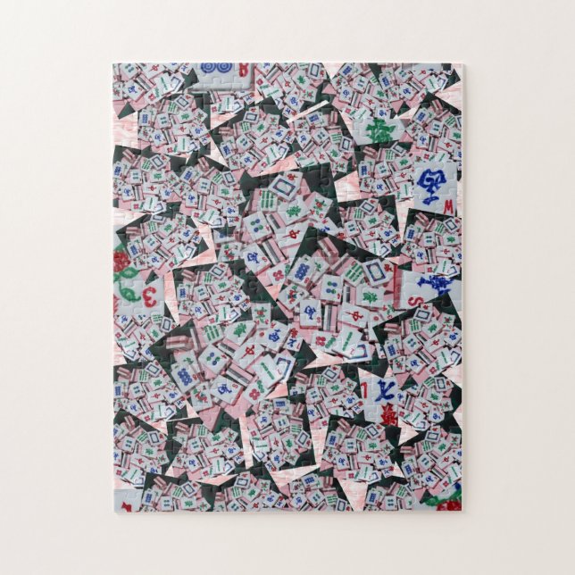 Quebra-cabeça azulejo mah jongg (Vertical)