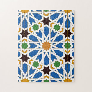 Quebra-cabeça Azulejos Andaluzes 10 (Real Alcazar, Sevilha)