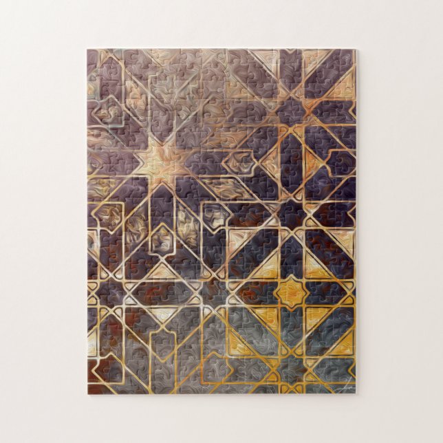 Quebra-cabeça Azulejos Místicos I (Vertical)