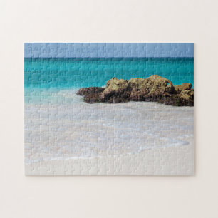 Quebra-cabeça Azure Ocean Sandy Beach Photo