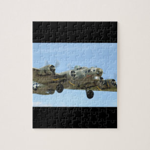 Quebra-cabeça B17 "sentimental" em planos do _WWII do ar.