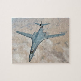 Quebra-cabeça B-1B Bombardeiros em voo Varridos Totalmente para