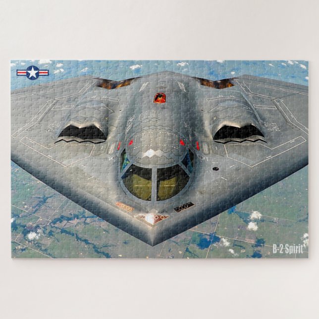 Quebra-cabeça B-2 SPIRIT (20x30 POLEGADAS) (Horizontal)