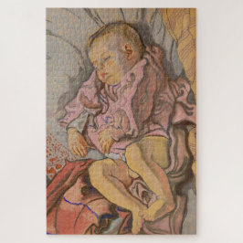 Quebra-cabeça Baby Boy dormindo no Travesseiro