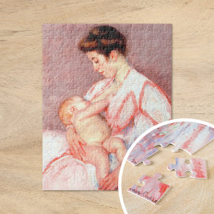 Quebra-cabeça Baby John Being Nursed Mary Cassatt