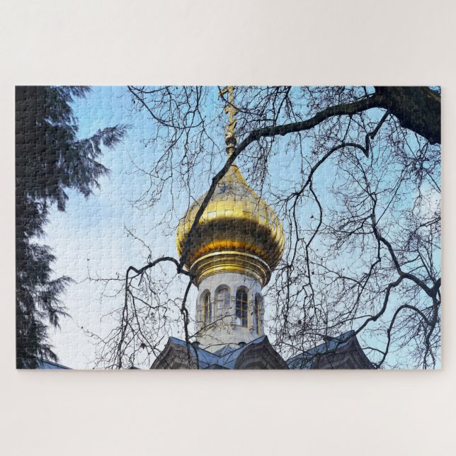 Quebra-cabeça Baden Baden Alemanha. (Horizontal)