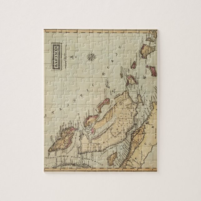 Quebra-cabeça Bahamas (Vertical)