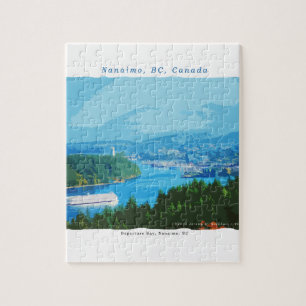 Quebra-cabeça Baía da partida, Nanaimo, BC