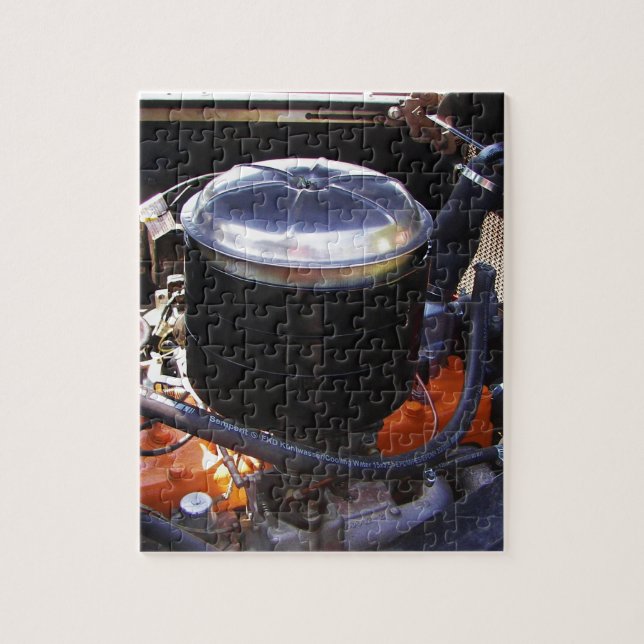 Quebra-cabeça Baía de motor clássica de Dodge (Vertical)