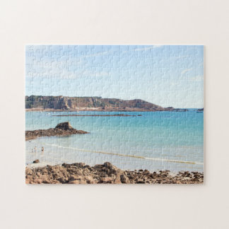 Quebra-cabeça Baía de rua Brelade, Jersey