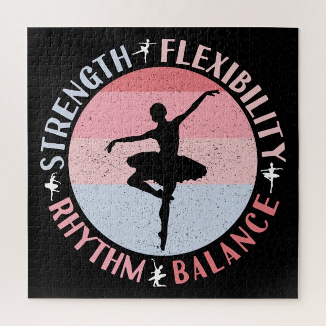 Quebra-cabeça Bailarina Dançarina de Ballet - Valores de Mentali (Vertical)