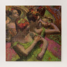 Quebra-cabeça Bailarinas Ajustando Seus Vestidos (Edgar Degas)