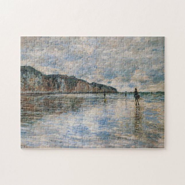 Quebra-cabeça Baixo rumo em Pourville Monet Fine Art (Horizontal)