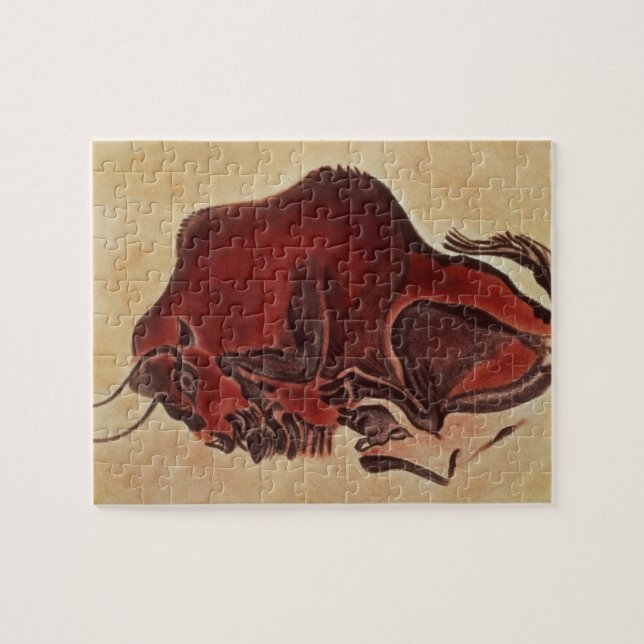 Quebra-cabeça Balance a pintura de um bisonte, Magdalenian (Horizontal)
