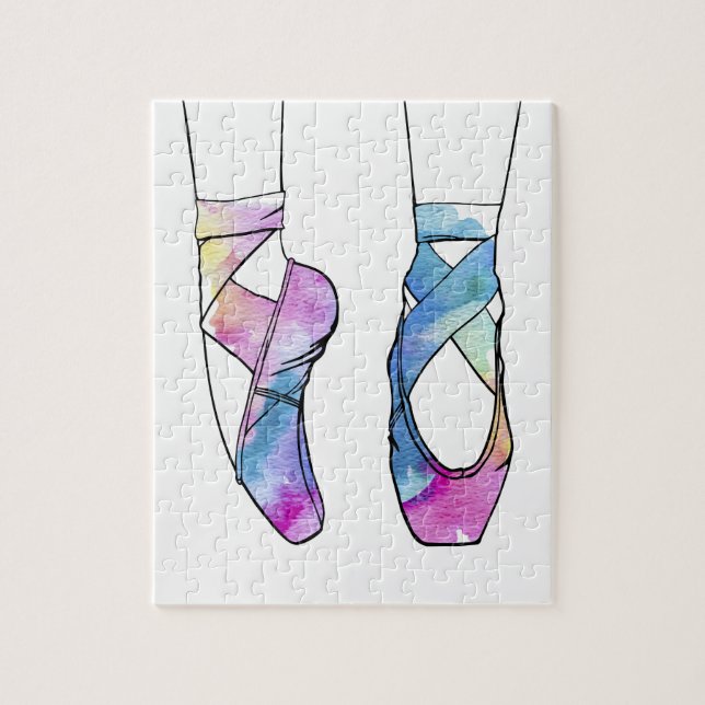 Quebra-cabeça Balé Ballerina Cute (Vertical)