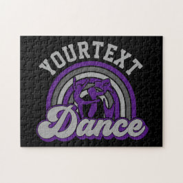 Quebra-cabeça Balé Dancer ADD TEXT Classic Dance Executor