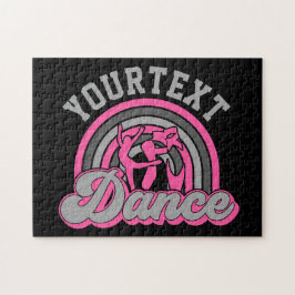 Quebra-cabeça Balé Dancer ADD TEXT Classic Dance Executor