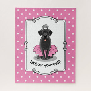 Quebra-cabeça Balé de Cão, Princesa Negra Labrador