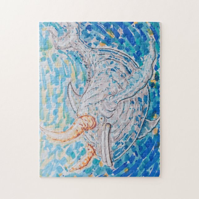 Quebra-cabeça Baleia (Vertical)