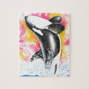Quebra-cabeça Baleia da orca
