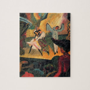 Quebra-cabeça Balés Russos, Balé Russo por August Macke