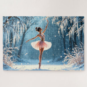 Quebra-cabeça Ballerina, brilhante dança da elegância da moda
