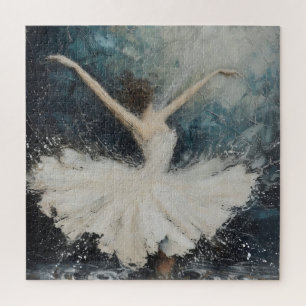 Quebra-cabeça Ballerina Dance Abstrato Art