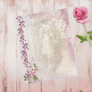 Quebra-cabeça Ballerina Dancing en Pointe Floral