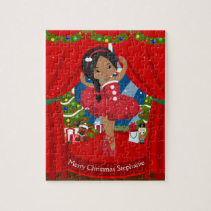 Quebra-cabeça Ballerina de Natal Multicultural