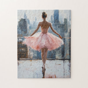 Quebra-cabeça Ballerina no Impressionista da Cidade