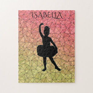 Quebra-cabeça Ballerina personalizou a quebra-cabeça.