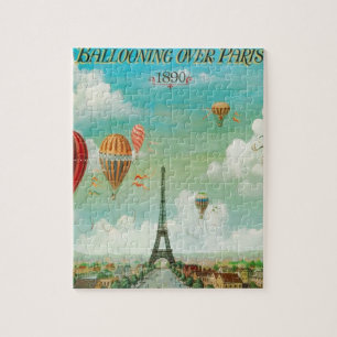 Quebra-cabeça Ballooning sobre Paris